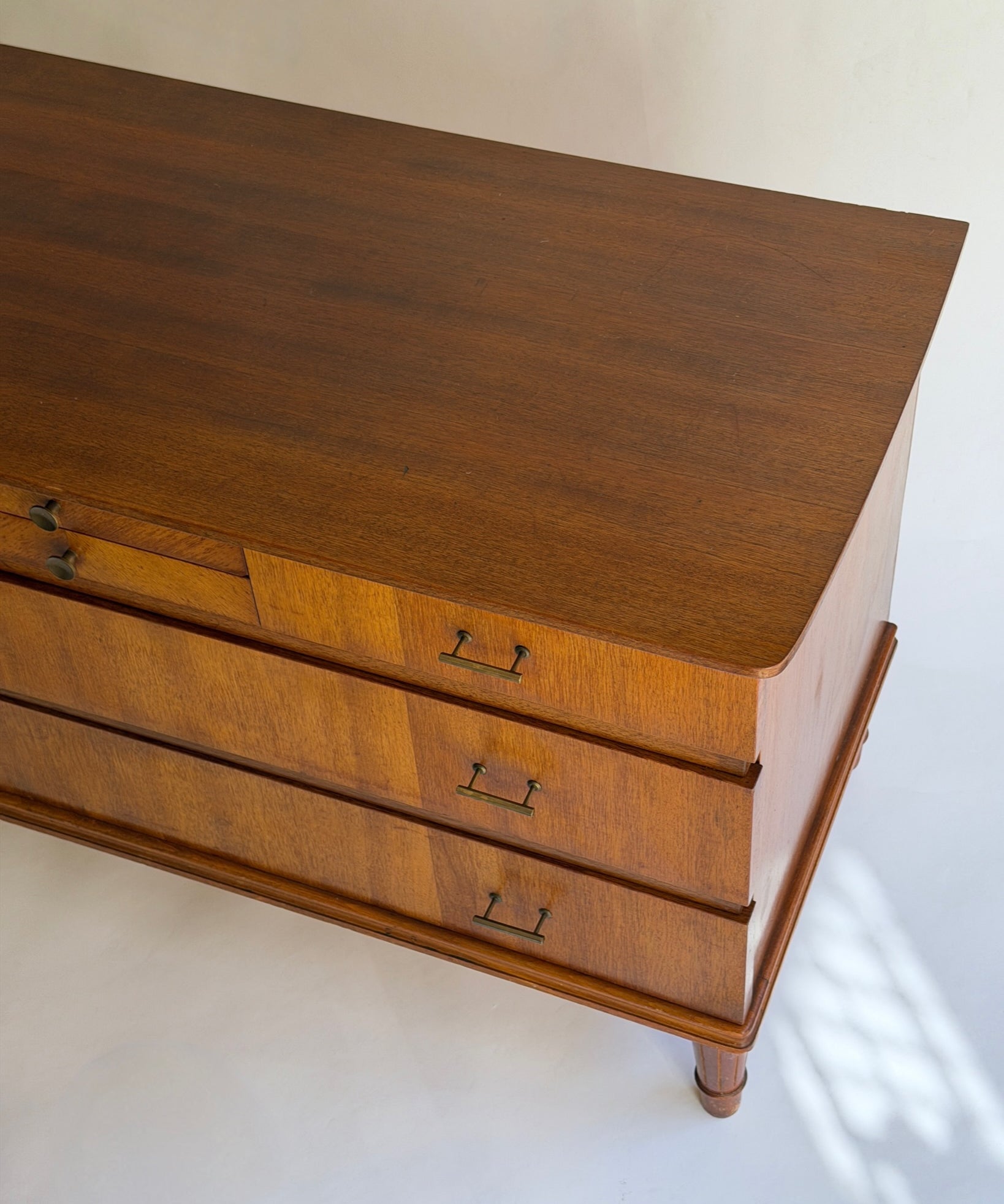 Vintage mahogany chest of drawers, Denmark 1952