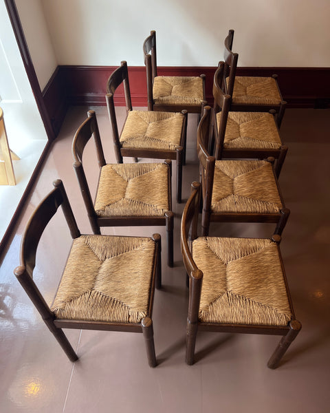 Carimate chairs by Vico Magistretti (8 available)
