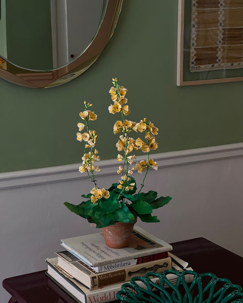 Paper flower ”Yellow primrose japonica"