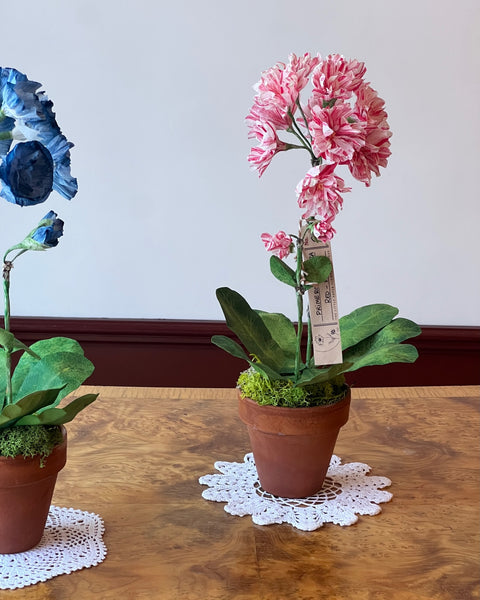 Paper flower ”Blue Primerose Aurora”