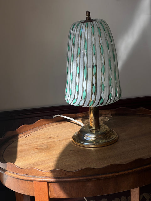 Large vintage Murano table lamp, Fratelli Toso