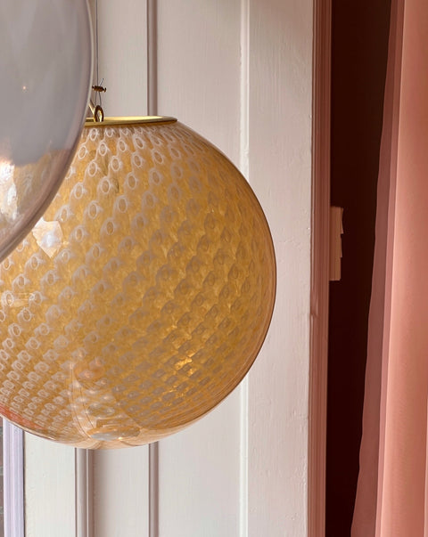 Ceiling lamp - Golden dotted (D40)