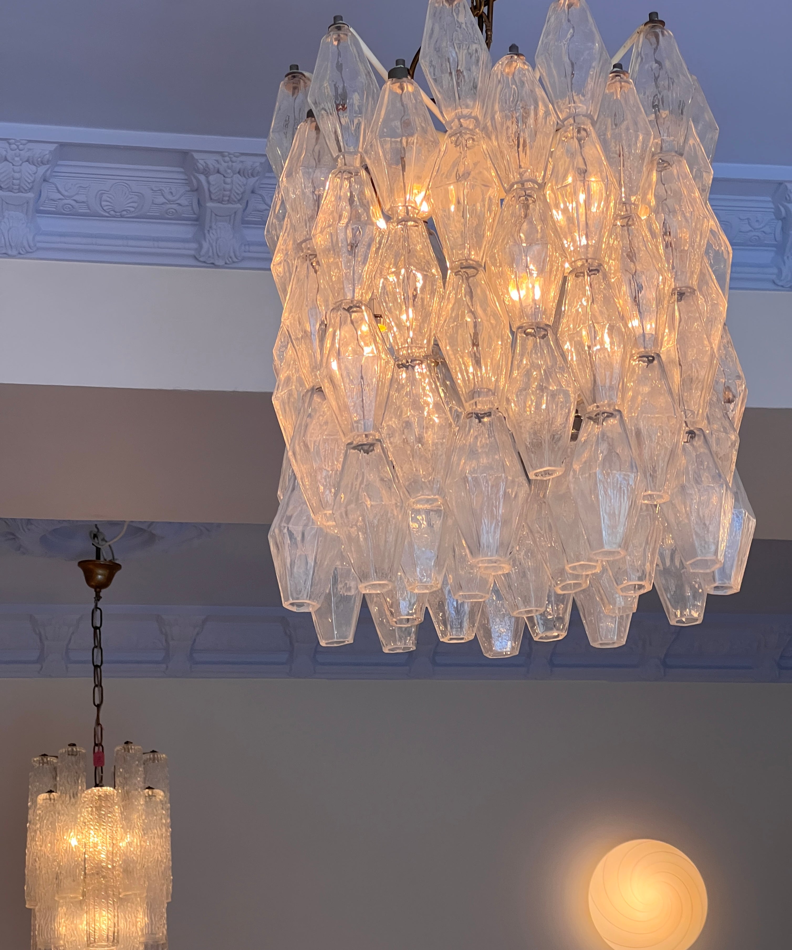 Vintage Carlo Scarpa Murano chandelier