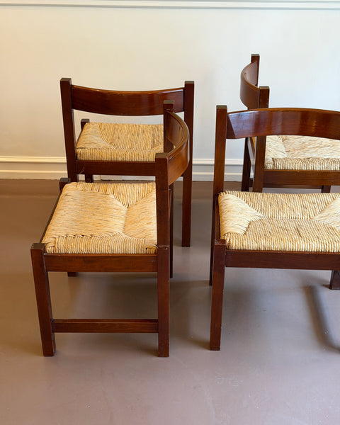 Torbecchia Chairs by Giovanni Michelucci for Poltronova (Set of 4)