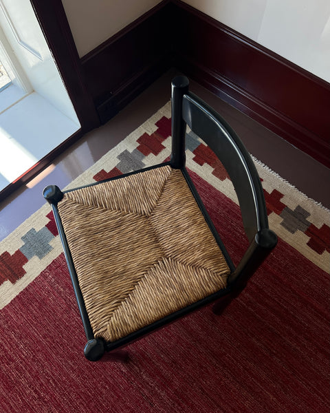 Carimate chair by Vico Magistretti (Glossy black)