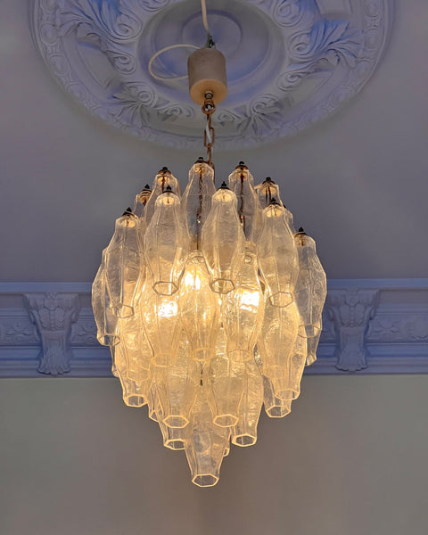 Vintage Carlo Scarpa Murano chandelier