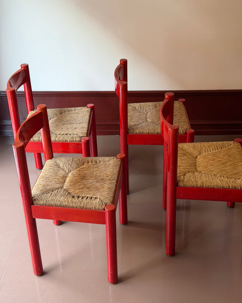 Carimate chair by Vico Magistretti (4 available)