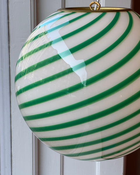 Ceiling lamp - Green swirl (D40)