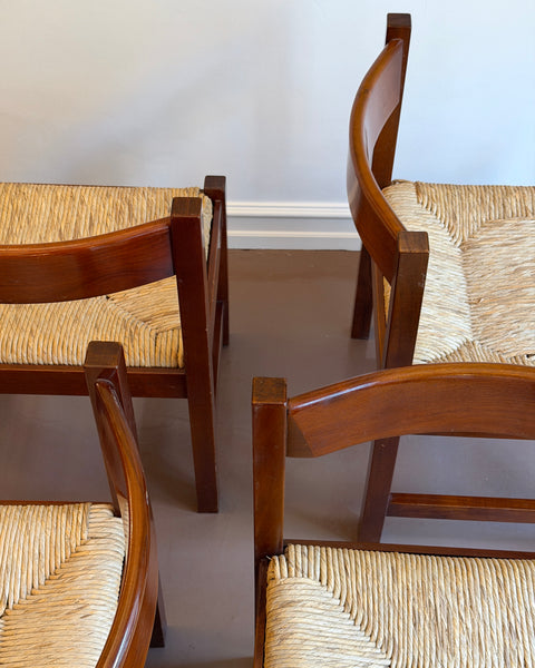 Torbecchia Chairs by Giovanni Michelucci for Poltronova (Set of 4)