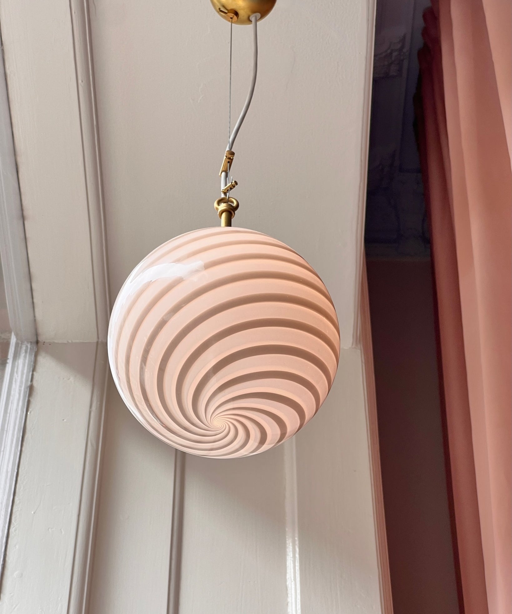 Ceiling lamp - Grey swirl (D20)