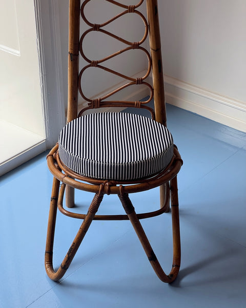 Vintage rattan/bamboo chair, Italy, 1960s