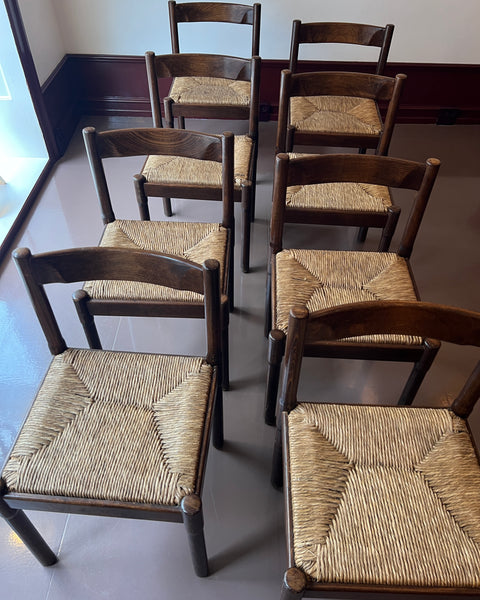 Carimate chairs by Vico Magistretti (8 available)