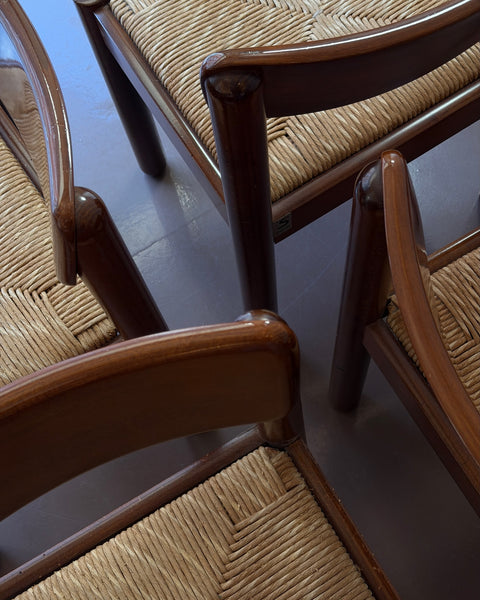 Campiglia Chairs by Vico Magistretti for Schiffini (Set of 4)