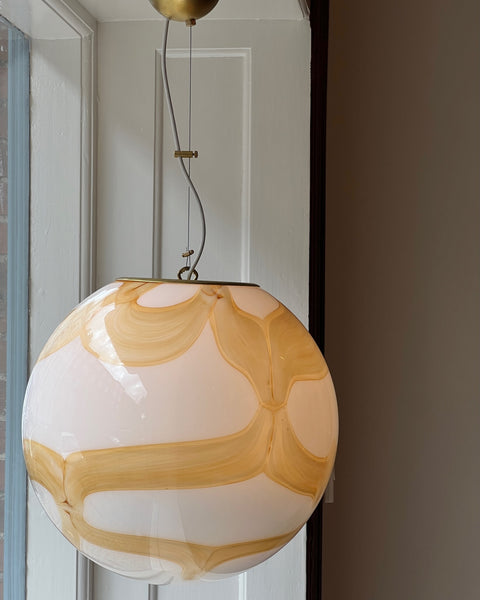 Ceiling lamp - Caramel / milky (D40)