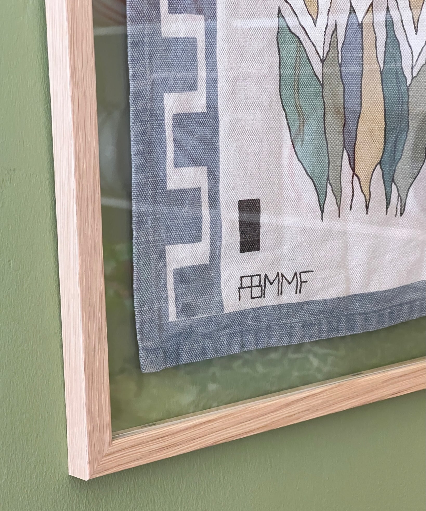 Märta Måås-Fjetterström Blomlapp textile, AB MMF