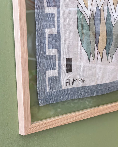 Märta Måås-Fjetterström Blomlapp textile, AB MMF