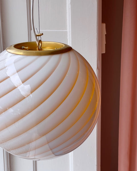Ceiling lamp - Caramel swirl D30