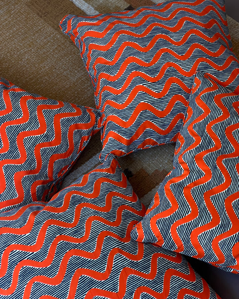 Bespoke cushion (orange)