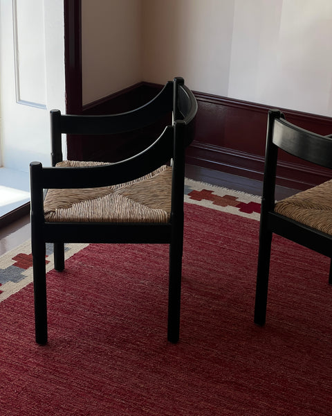 Carimate chair by Vico Magistretti - Black