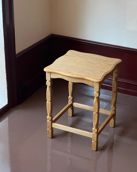 Vintage wooden side table (small)