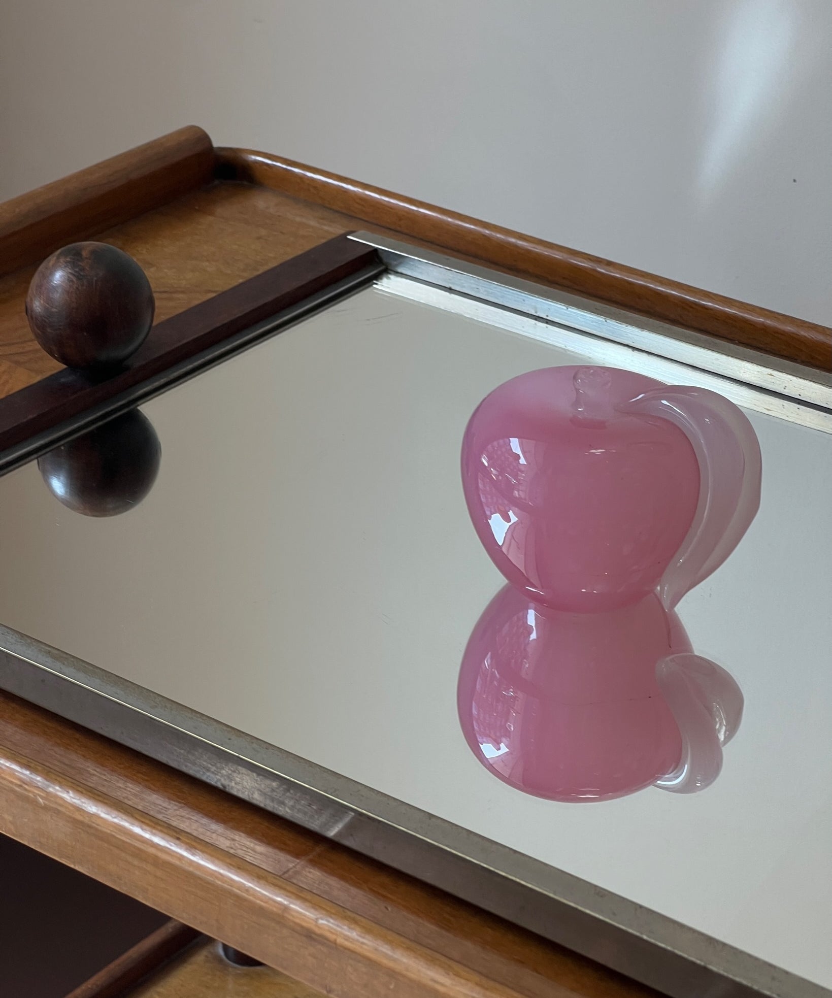 Vintage Murano Apple Paperweight