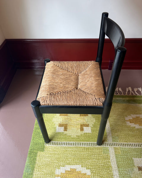 Carimate chair by Vico Magistretti (Glossy black)