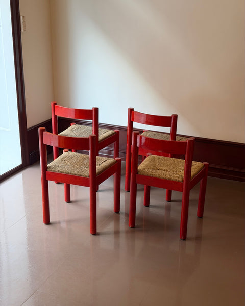 Carimate chair by Vico Magistretti (4 available)