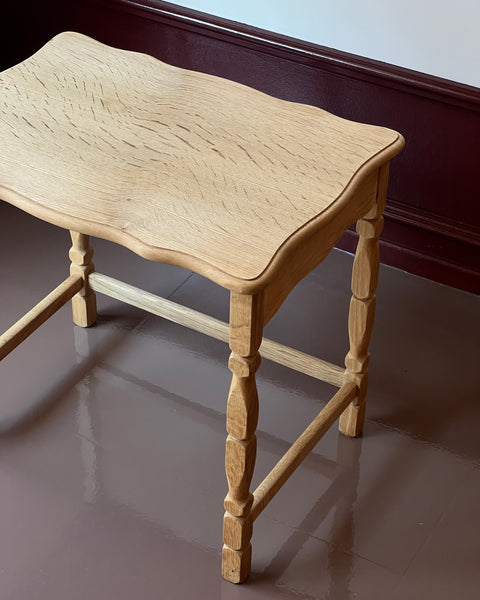 Vintage wooden side table (large)