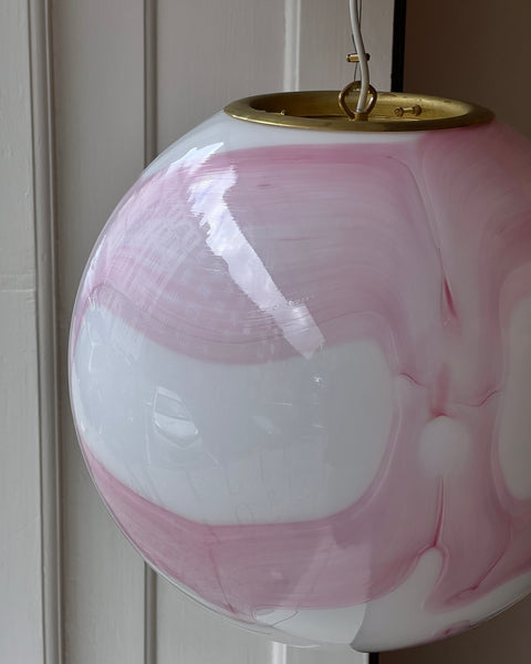 Ceiling lamp - Pink / milky (D40)