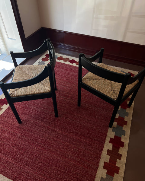 Carimate chair by Vico Magistretti - Black