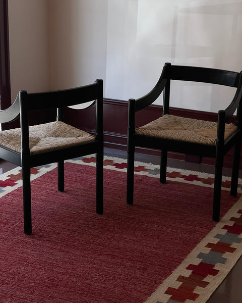 Carimate chair by Vico Magistretti - Black