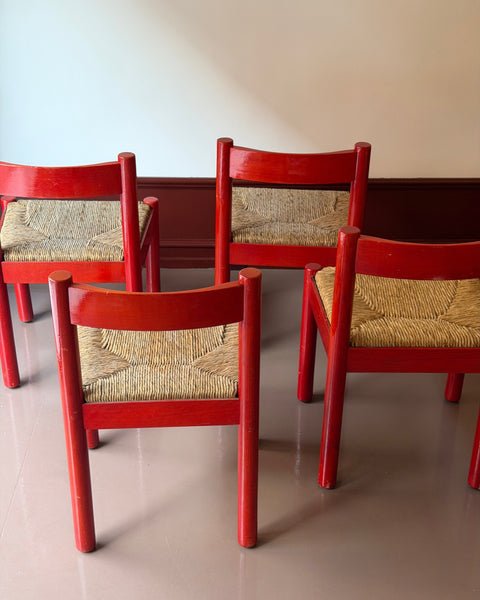 Carimate chair by Vico Magistretti (4 available)