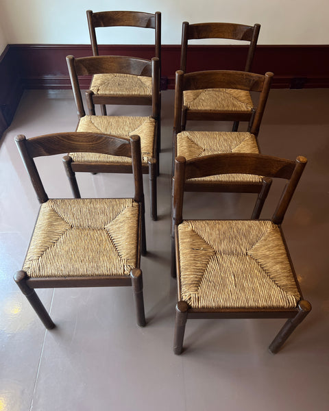 Carimate chairs by Vico Magistretti (8 available)