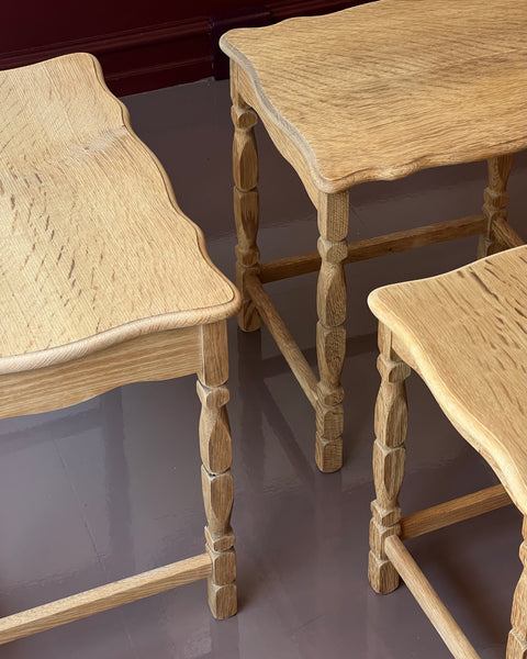 Vintage wooden side table (small)