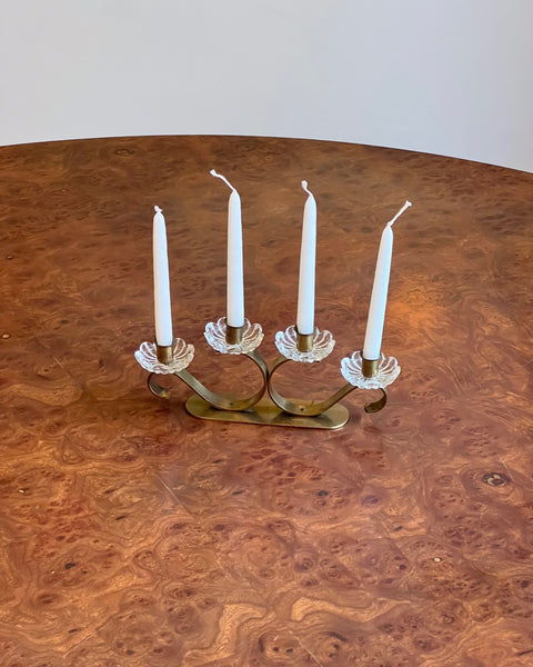 Vintage advent candle holder