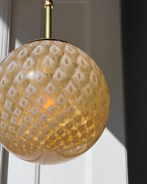 Ceiling lamp - Golden dotted (D20)