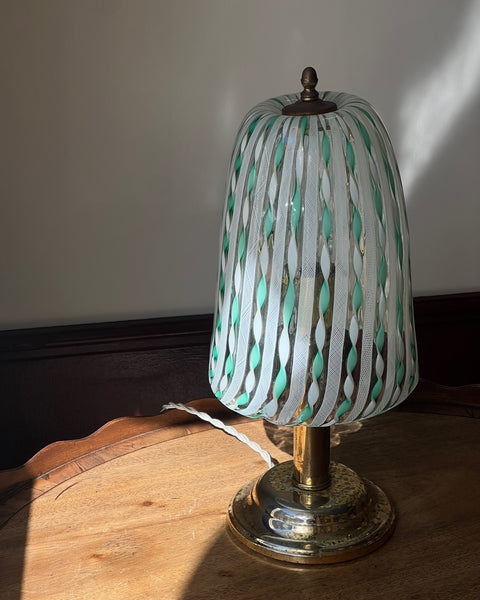 Large vintage Murano table lamp, Fratelli Toso