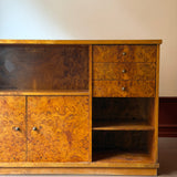 Vintage Italian burl sideboard/cabinet