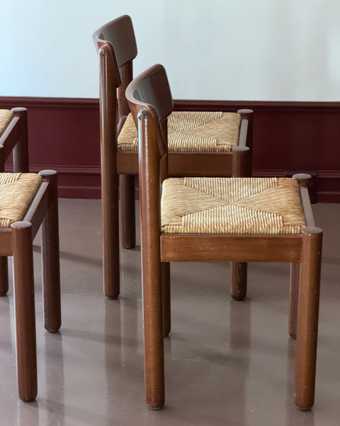 Campiglia Chairs by Vico Magistretti for Schiffini (Set of 4)