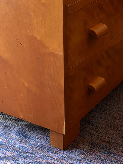 Vintage wooden chest of drawers