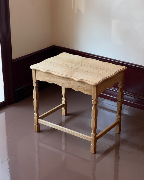 Vintage wooden side table (large)