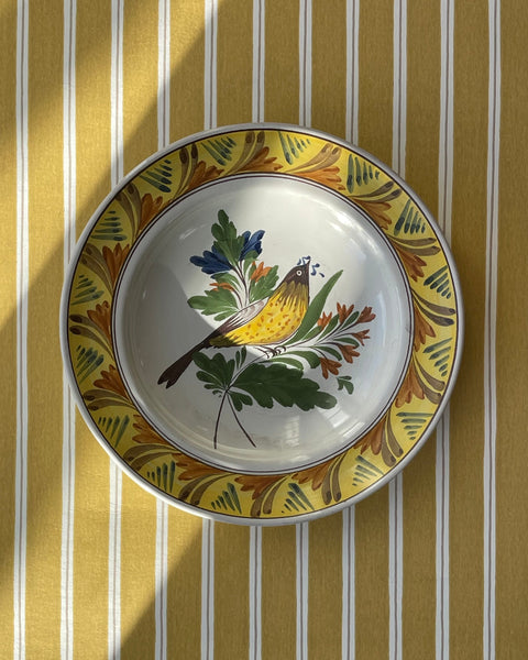 Vintage ceramic wall plate