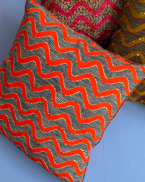 Bespoke pillow (orange) (cover only)