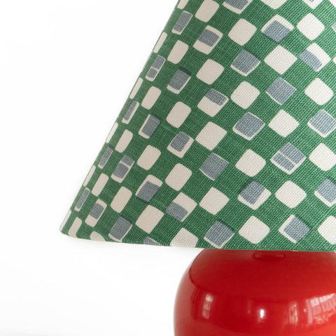 Faye lampshade - Pea green