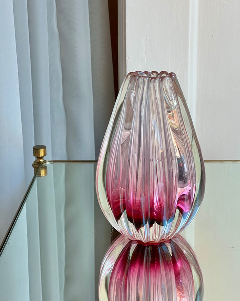 Vintage Murano vases by Flavio Poli for Seguso