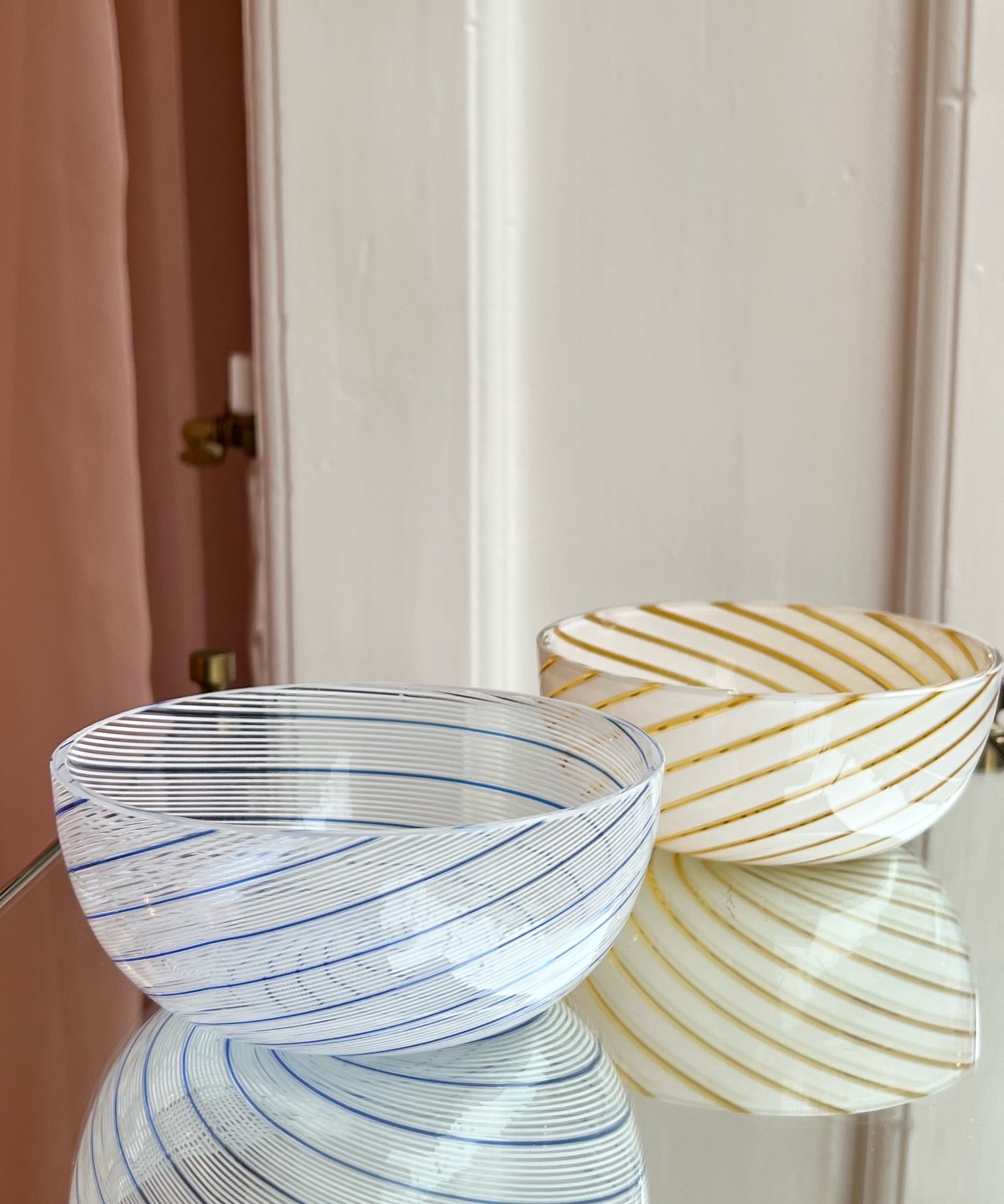 Vintage Murano swirl bowl