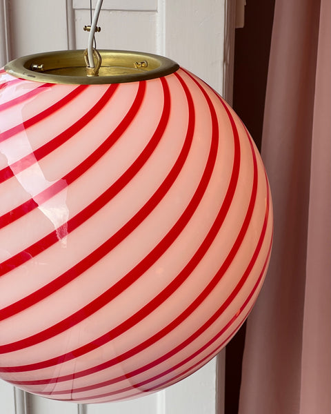 Ceiling lamp - Red swirl (D40)