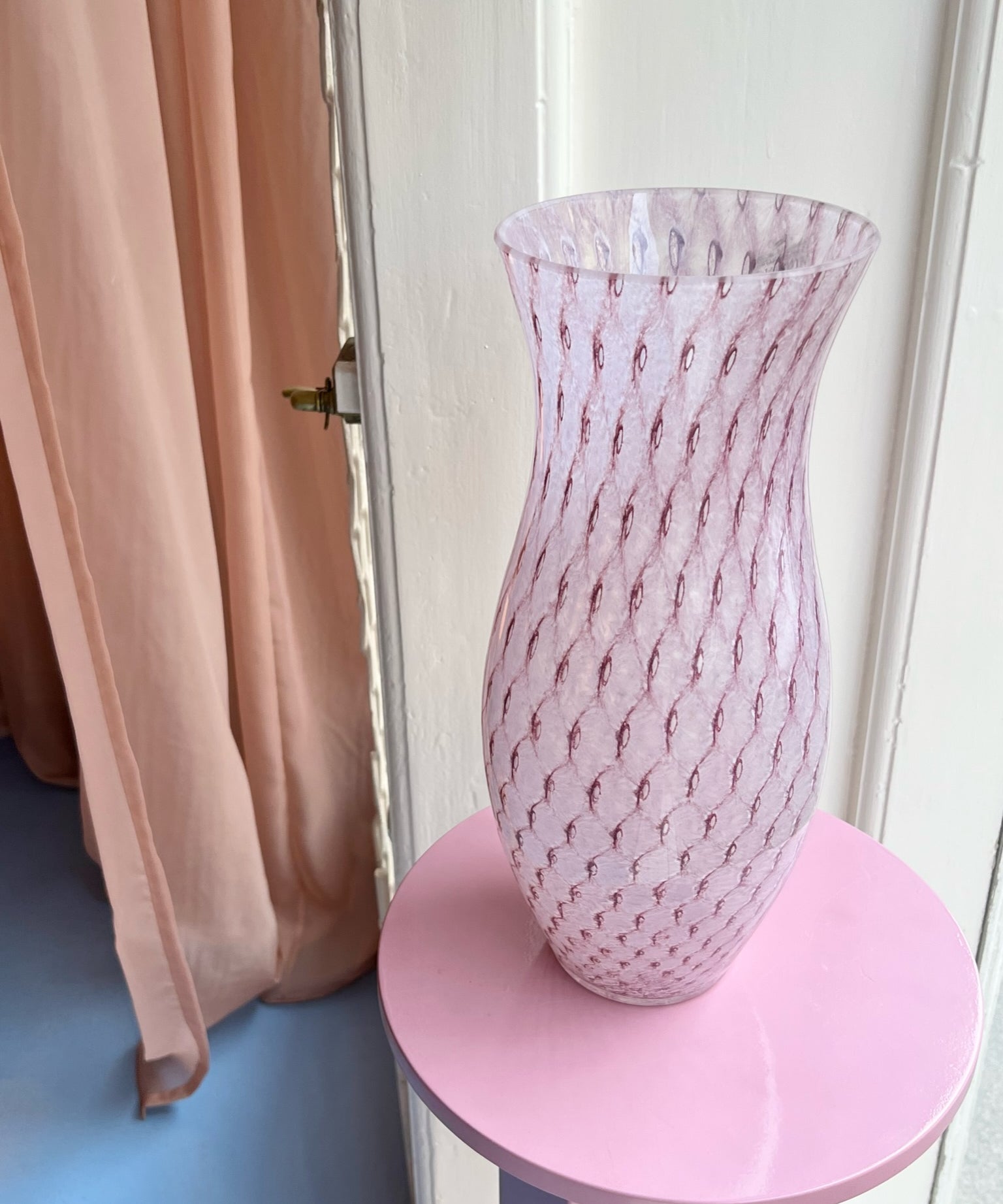 Vintage purple Murano vase