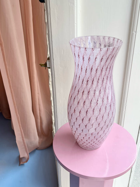 Vintage purple Murano vase