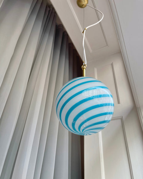Ceiling lamp - Blue swirl (D20)